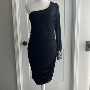 Venus One Shoulder Cocktail Dress